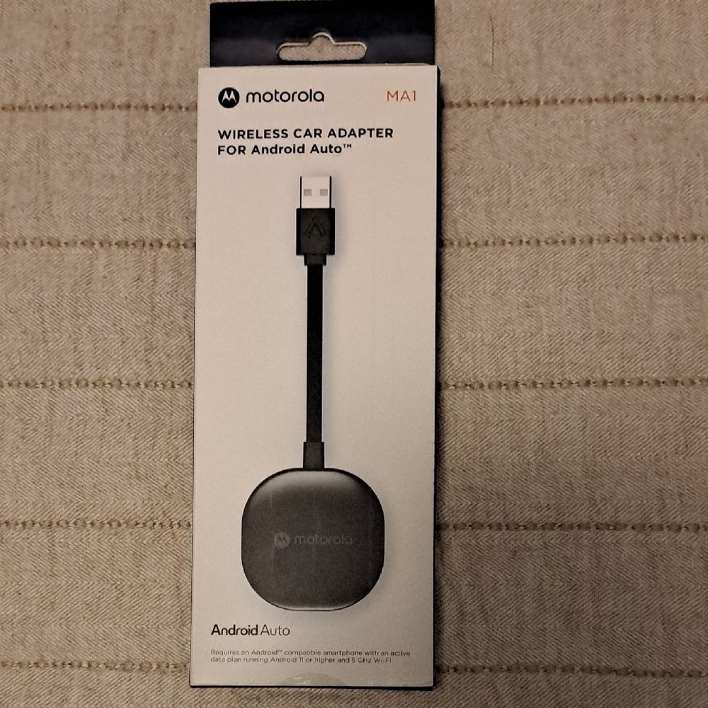 Motorola MA1 Wireless Car Adapter - Black